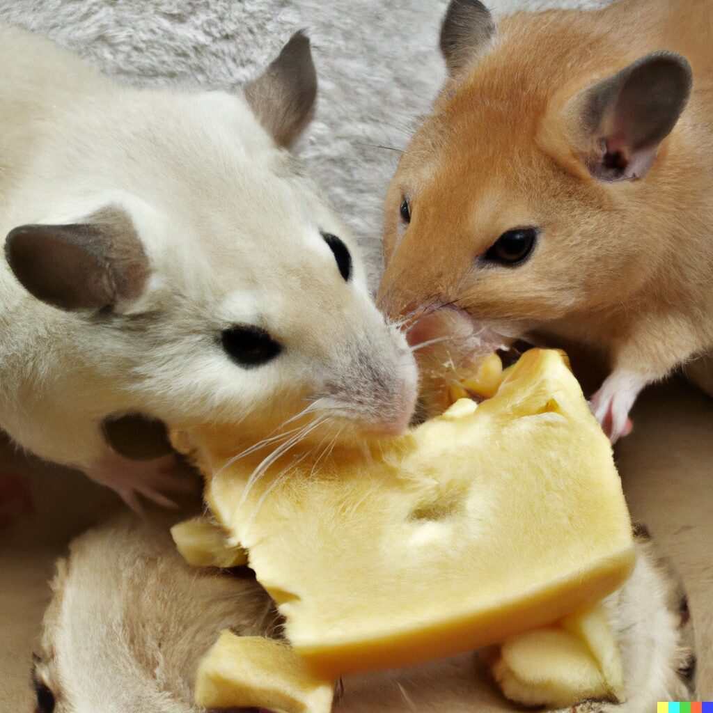 can gerbils eat cheese