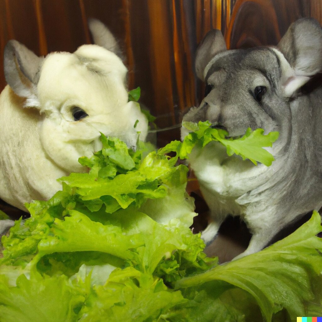 can chinchillas eat lettuce?