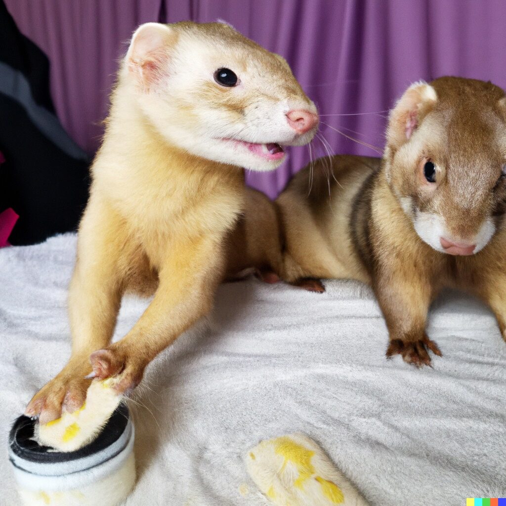 can ferrets have peanut butter?