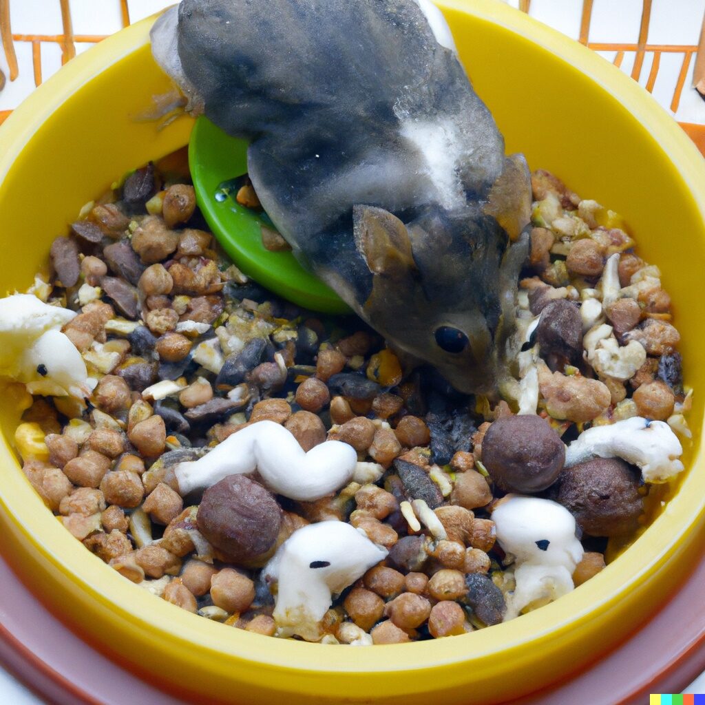 can mice eat hamster food?