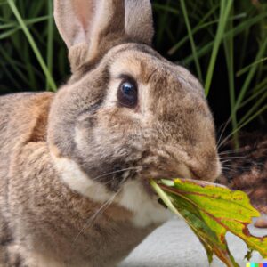 can rabbit eat water leaf