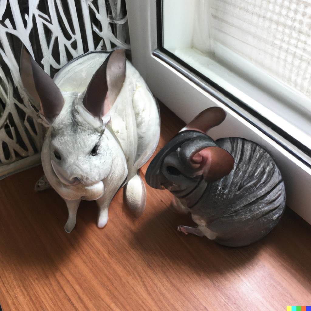 can chinchilla and rabbit live together?