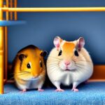 can a gerbil and hamster live together?