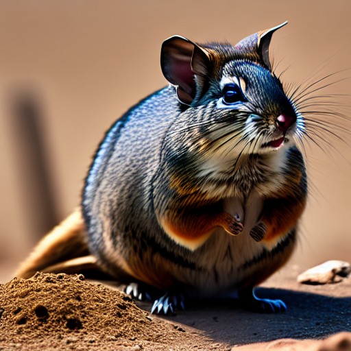 how big can a degu get?