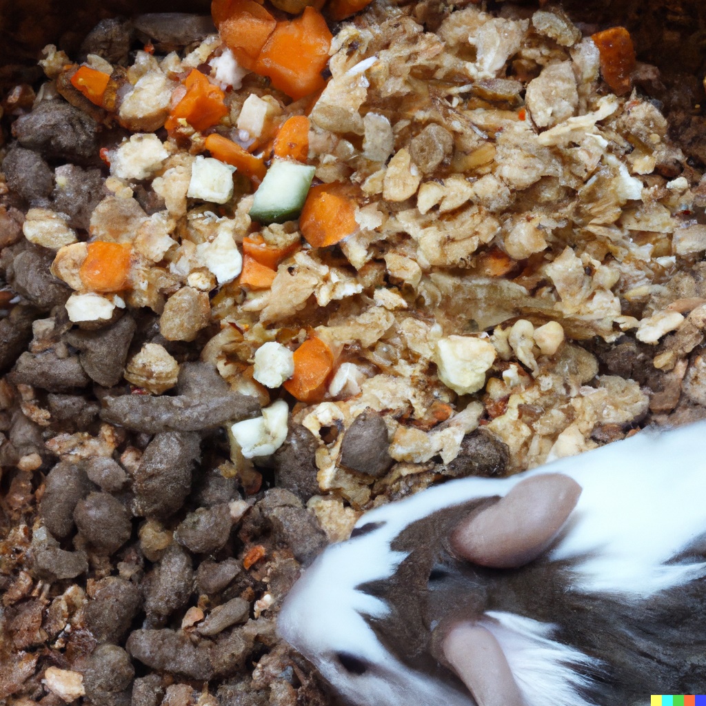 can degus eat guinea pig food?
