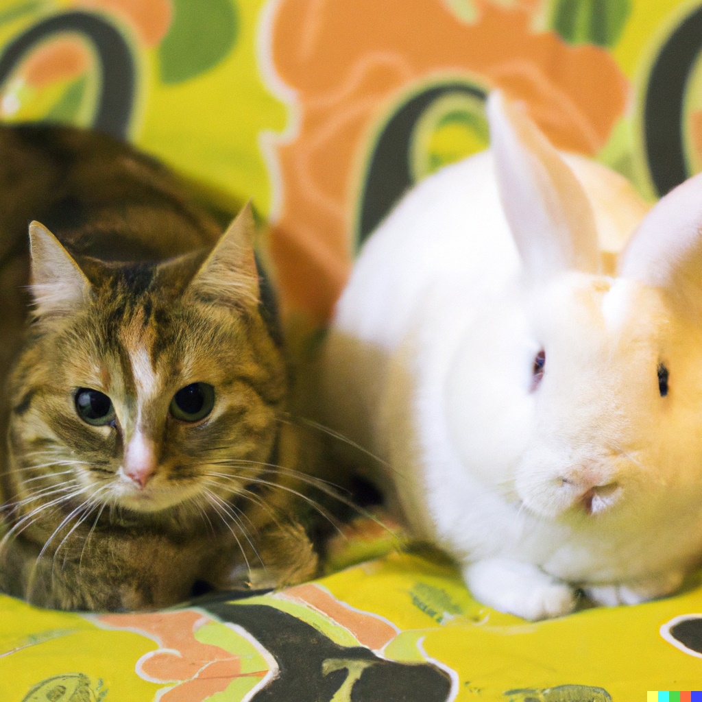 Can Rabbit and Cat Get Along?